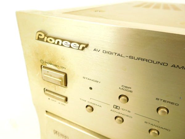 稼働品Pioneer VSA-D8TX AVアンプ リモコン付 レコード可 Pioneer VSA