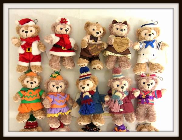 TDS ダッフィー&メイ ぬいぐるみバッジ 20体/スウィート/え4-3/1