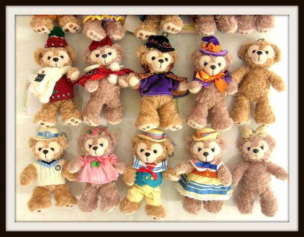 TDS ダッフィー&メイ ぬいぐるみバッジ 20体/スウィート/え4-3/1