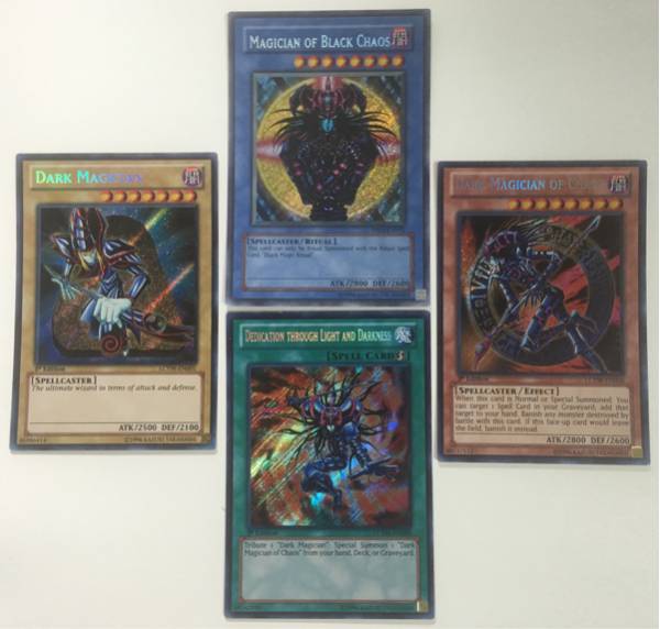 遊戯王 英語 ブラックマジシャン 混沌の黒魔術師 光と闇の洗礼