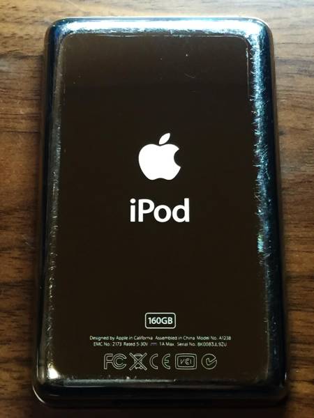 Apple iPod Classic 160GB 黒 MC297J/A 難あり 美品Apple iPod