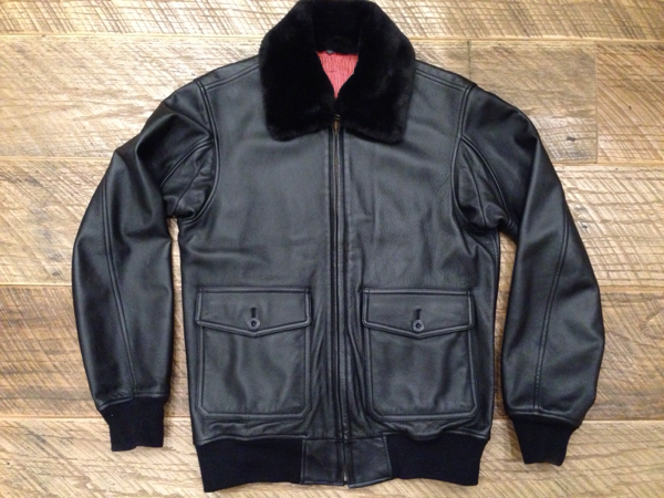 アブストライズ G1 フライトジャケット カウハイド M ミリタリー