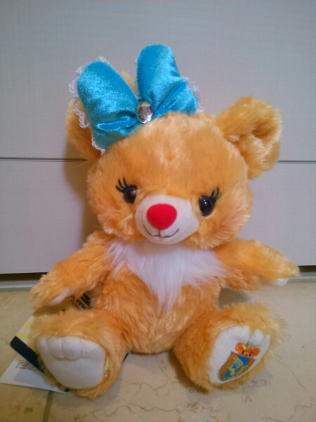 ユニベア　アプリコット　ぬいぐるみ　プラッシュ　ストア♪