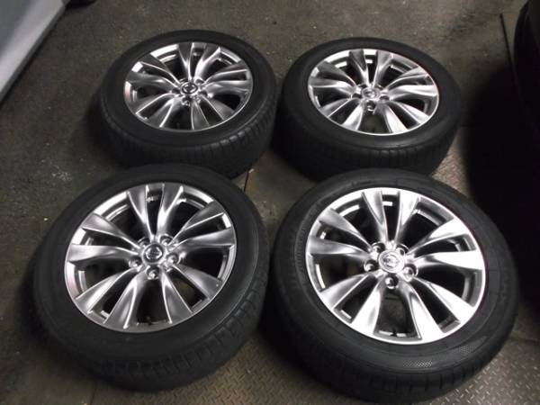 ★フーガ純正 245/50R18 アルミタイヤ シーマ エルグランド★ 送料無料(本州のみ他プラス) フーガ 245&frasl;50R18