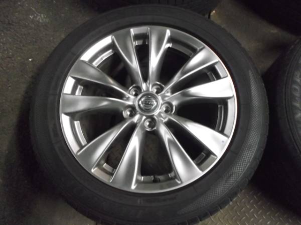 ★フーガ純正 245/50R18 アルミタイヤ シーマ エルグランド★ 送料無料(本州のみ他プラス) フーガ 245&frasl;50R18