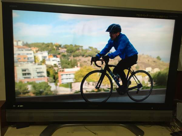 SHARP AQUOS 45V型 液晶テレビ LC-45BE1W 映像難有りジャンク品