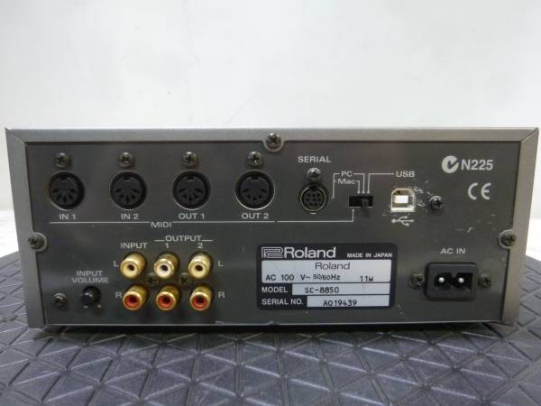 Roland SC-8850 音源モジュール AuctionTemplates 【公式通販】