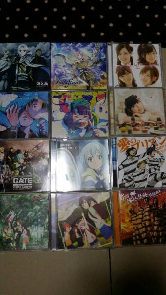 2015年夏アニメ OP ED CDまとめ売り 『ケース難あり』 送料無料