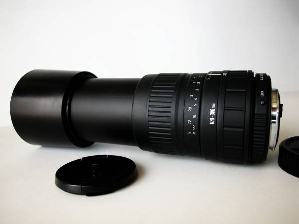 ペンタックス専用 AF100-300mmDL 望遠ズーム 貴重黒ボディ