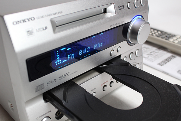 ONKYO オンキョー FR-N7X CD・MD システムコンポ リモコン 付き xbjgbx