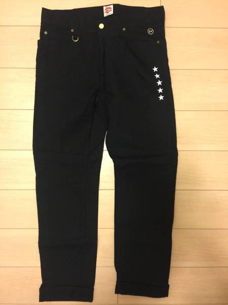 希少uniform experimen×カーハートcarharttパンツ黒32soph fcrb