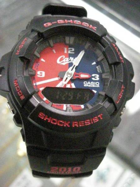 カープ　G-Shock時計　2010年limited edition 新品同様