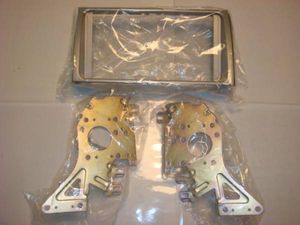 送料￥400 ムーブラテL550S/L560S社外2DIN取付オーディオパネル