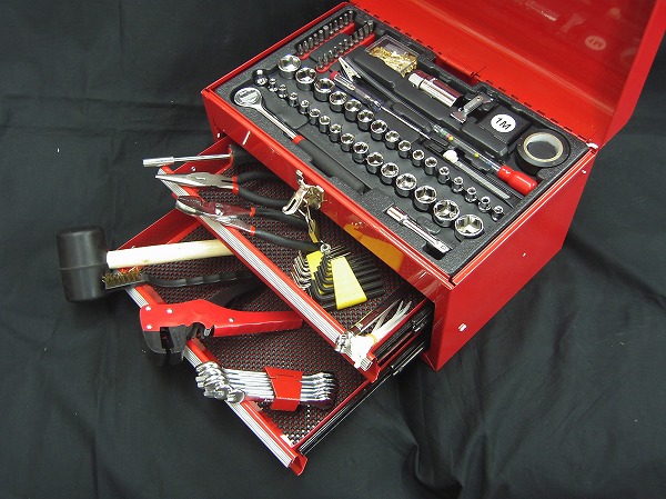 HD-08316 インチツール&BOXセット 150PCS　ソフテイルダイナ