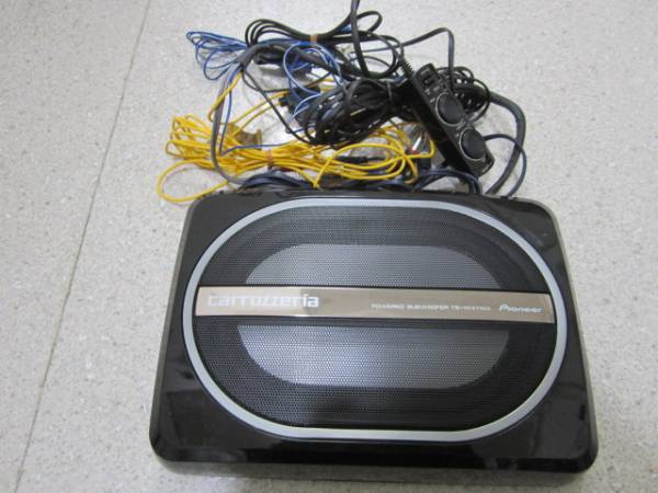 ○○パイオニア パワードサブウーファー TS-WX110A ウーハー