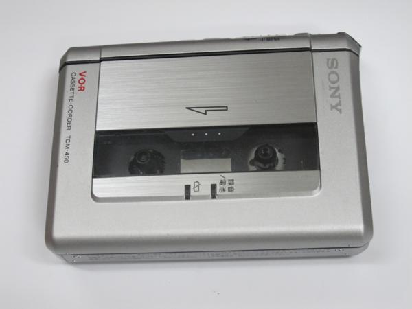 美品☆SONY テープレコーダー TCM-450