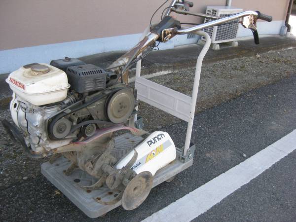 ホンダ パンチ F401 耕運機のジャンク品 エンジン焼き付き