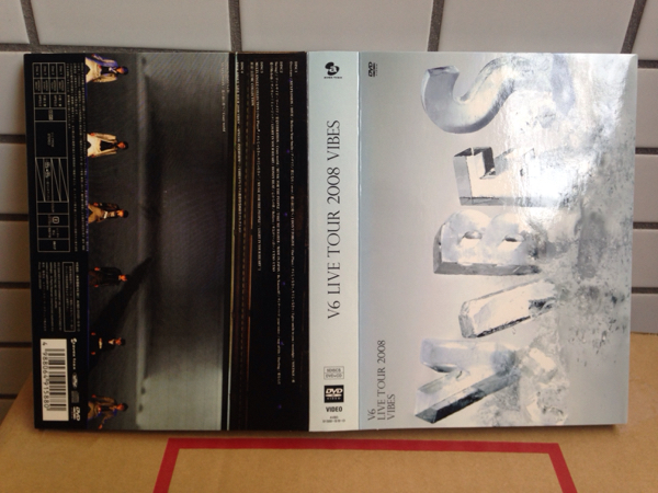 V6 live tour 2008 VIBES 初回限定版 ディスク5枚組