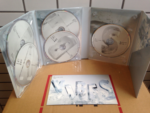 V6 live tour 2008 VIBES 初回限定版 ディスク5枚組
