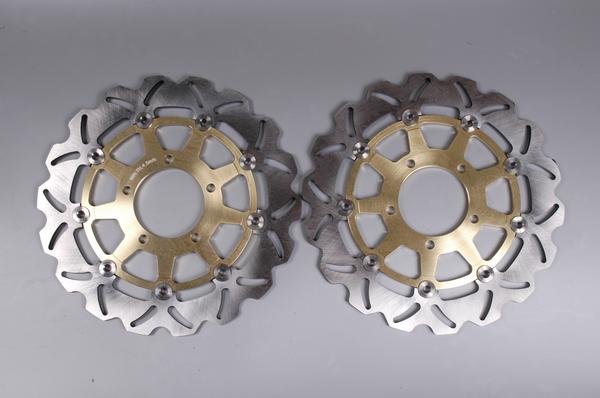 ZX-6R ZX-10R Kawasaki ZX-6RR Ninja for Front Rear Brake Disc