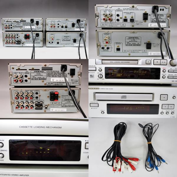 ONKYO C-705 オンキョー MD-105 - A-905 ⁄ K-505,A-909LTD,MD-105,T-