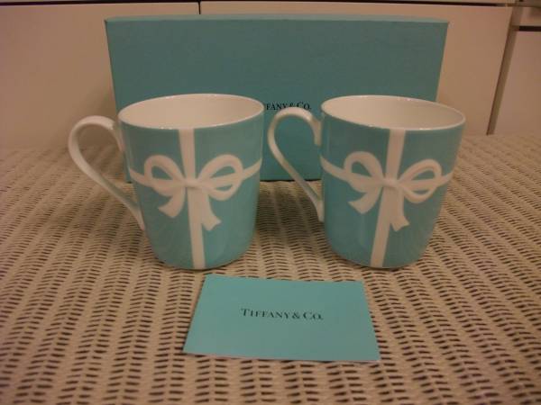 ★未使用品♪ティファニー＊ブルーボックス♪マグカップ＊2客★
