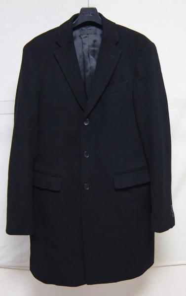 ユニクロ カシミヤ混 ウールチェスターコート 黒 L | ユニクロ公式