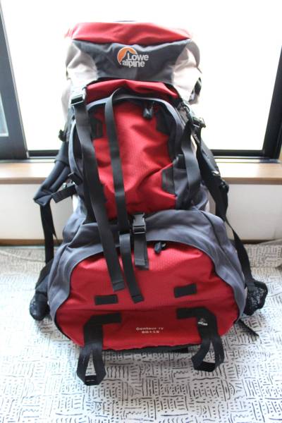 Lowe alpine ロウアルパインcontour Ⅵ 【80+15】 2気室背面調整