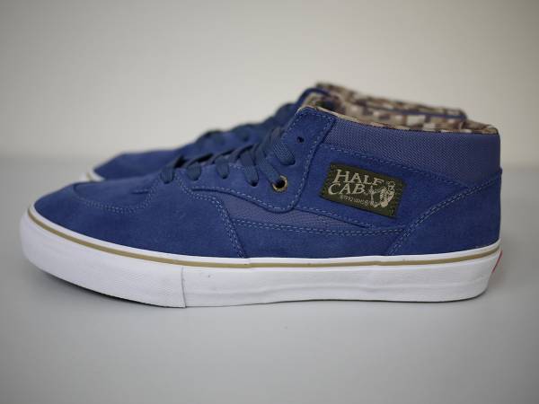 新品 VANS バンズ HALF CAB ハーフキャブPRO BLUE スウェード 11
