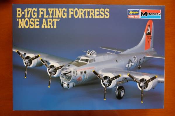 B-17G 1⁄48 ハセガワ フライングフォートレス フライング NOSE ART