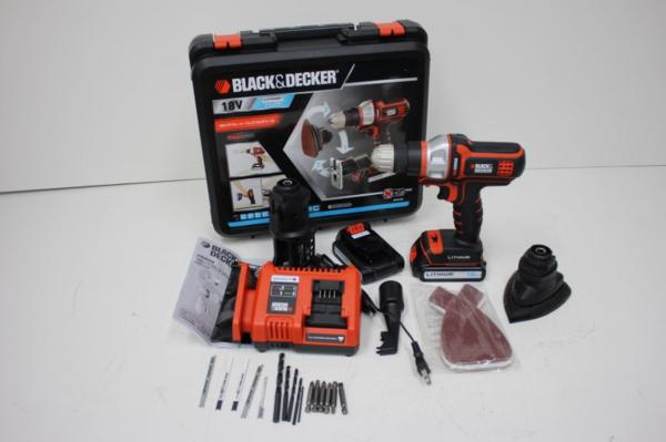 F5596【未使用】BLACK&DECKER EVO183 18Vコードレスマルチツール