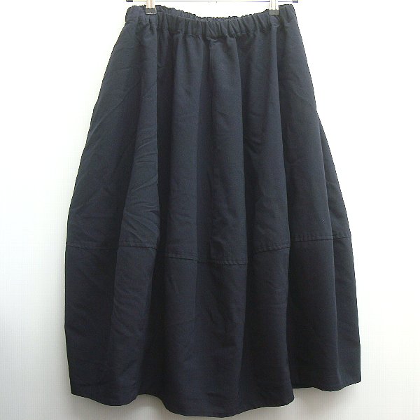 全国無料，安い 15AW COMME des GARCONSポリエステル縮絨スカートMポリ縮 紺(プリーツスカート（ロング）)｜売買されたオークション情報、yahooの商品情報をアーカイブ公開 - オークファン 女性用