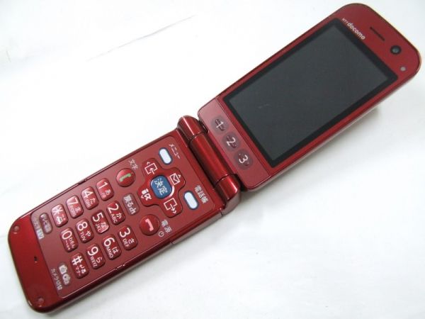 [2H-2815] ドコモ　F-10A　レッド
