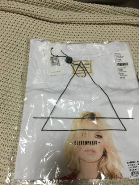 新品☆Sale☆Eleven Paris スーパーモデル Tシャツ A