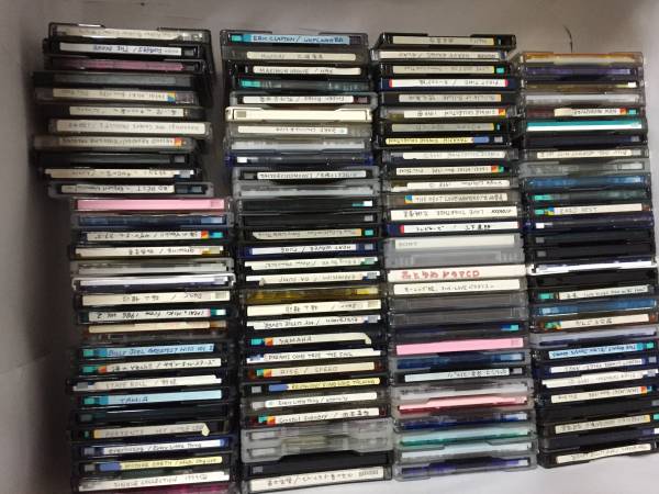 217枚録音済みMDディスク大量まとめ80minSONY・ビクターなど