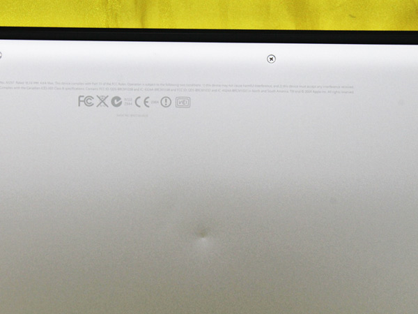 充放電回数9回♪ MacBook Pro 17inch Mid 2009 MC226J/A 110 1687 充
