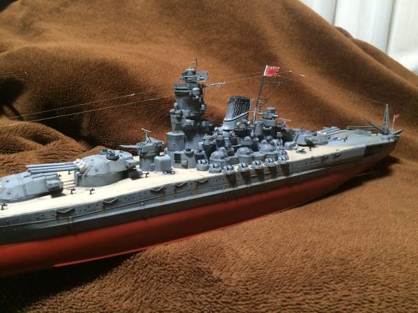 戦艦大和 プラモデル 完成品