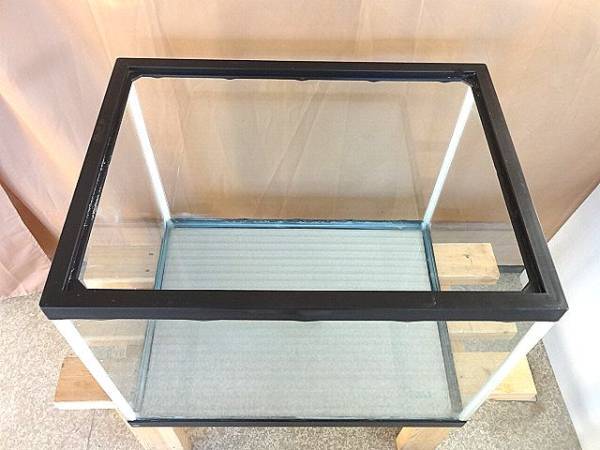 100円スタート★600×450×450ガラス水槽★600ワイド