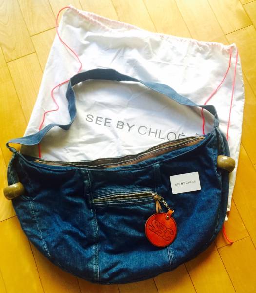 SEE BY CHLOE　◆　シーバイクロエ ショルダーバック　◆デニム