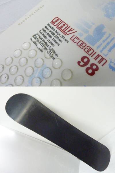 M57B211 IGNIO イグニオ スノーボード grv Team 98 子供用 GRV-RC