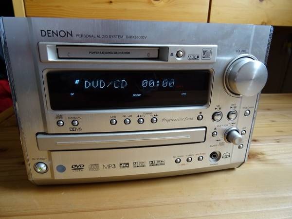 DENON DVD内蔵CD/MD一体型システムコンポ 木目 D-MX5500DVMM DENON