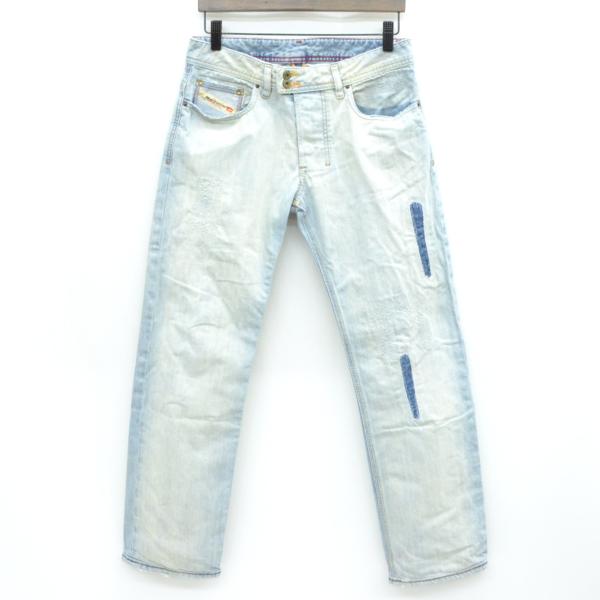 正規 DIESELディーゼルFARCOブリーチ リペア加工デニムパンツ*29