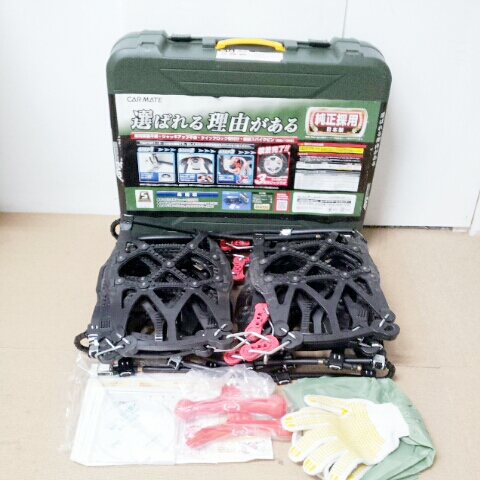 S409 CARMATE BIATHLON EASY QE14 タイヤ チェーン 非金属