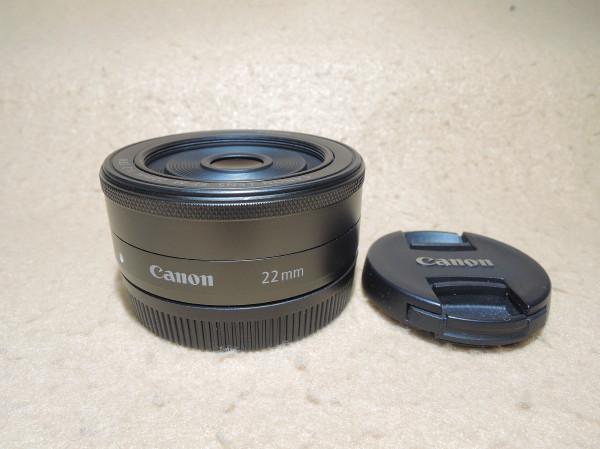 即決有◆キャノン EOS M用 EF-M22mm F2 STM◆送料205円~