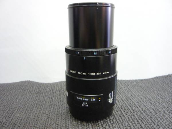 ミノルタ MINOLTA AF LENS 100MACRO 1:2.8 55mm□50 MINOLTA ミノルタ