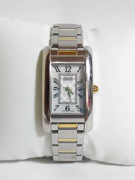 美品，COACH コーチ，レキシントン，レディース 腕時計，ステンレス
