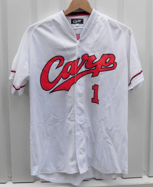 極美品/広島カープCARP/レプリカユニフォーム1番前田智徳M 野球 応援