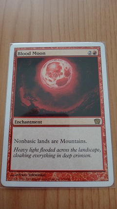 血染めの月⁄Blood MTG 血染めの月 Moon | 英語 foil SLD 第9