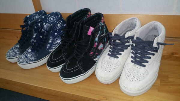 3足セット　売り切り　レア　VANS 27.5 即決送料無料