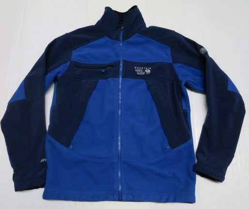 UFJ69マウンテンハードウェア切り替えフリースジャケットs紺青